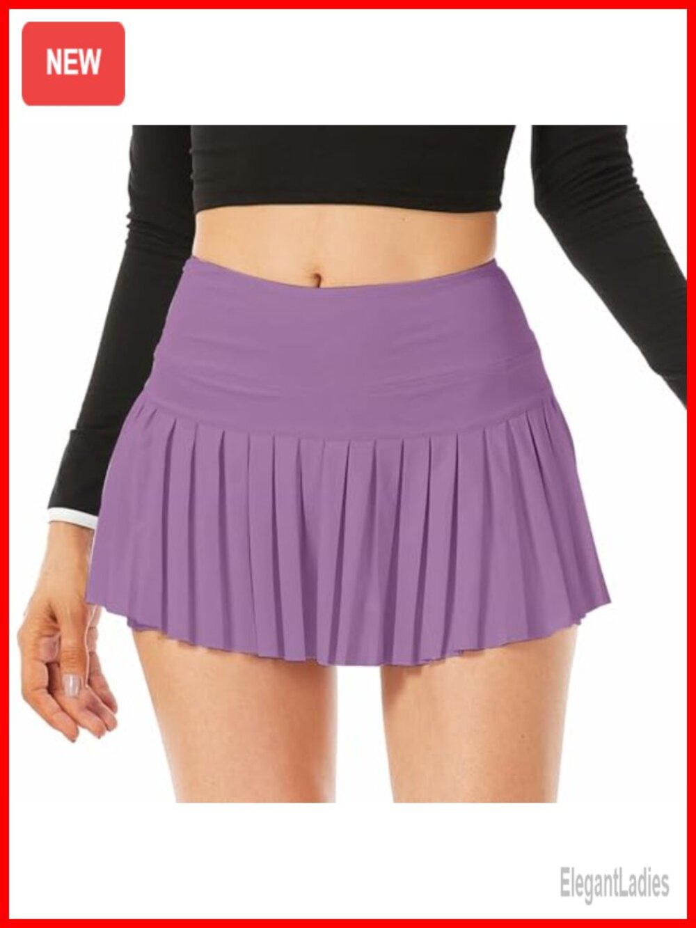 Women's High Waisted Pleated Athletic Skort with Pockets Tennis Golf Workout